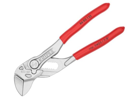 Mini Pliers Wrench PVC Grips 125mm - Image 2