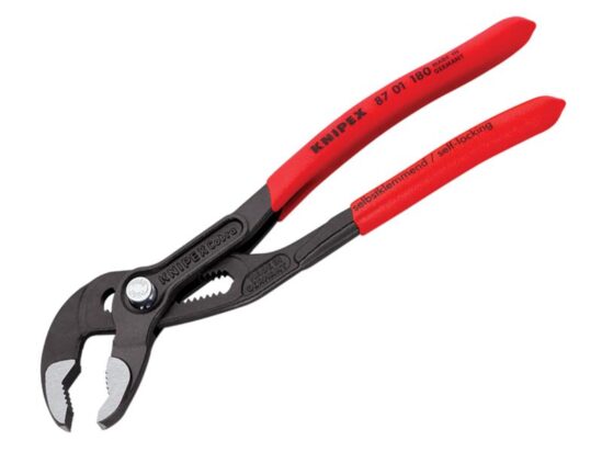 Cobra® Water Pump Pliers PVC Grip 180mm - Image 5