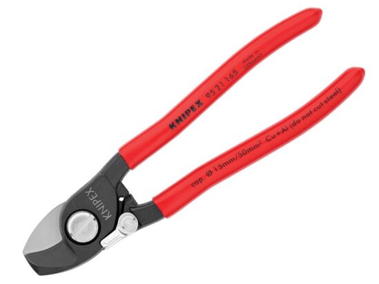 Cable Shears PVC Grip with Return Spring 165mm - Image 5