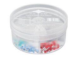 Insulated Wire Ferrules Assortment Box, 150 Piece