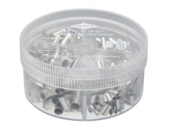 Non-Insulated Wire Ferrules Assortment Box, 350 Piece