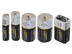 AA LR6 Alkaline Batteries 2400 mAh (Pack 4)