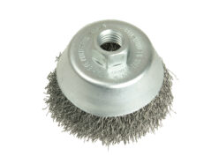 Cup Brush 80mm M14, 0.30 Stainless Steel Wire