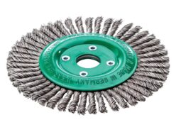 Pipeline Brush 48 Knots 178 x 22.2mm Bore Steel Wire