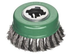 X-Lock Stainless Steel Knot Cup Brush 85mm Non Spark