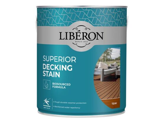 Superior Decking Stain Teak 2.5 litre