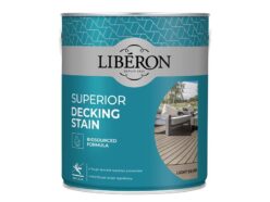 Superior Decking Stain Light Silver 2.5 litre