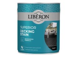 Superior Decking Stain Black 2.5 litre