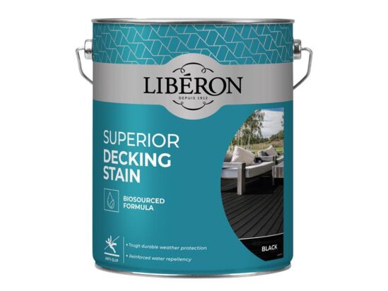 Superior Decking Stain Black 5 litre