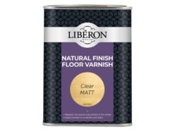 Natural Finish Floor Varnish Clear Matt 1 litre