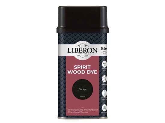 Spirit Wood Dye Ebony 250ml - Image 2