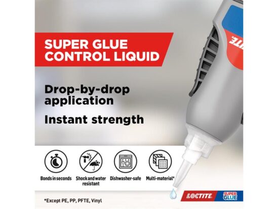 Super Glue Liquid Control Bottle 4g - Image 2