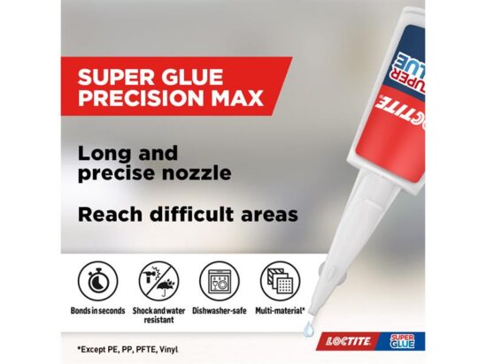 Super Glue Precision Max Bottle 10g - Image 2