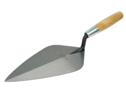 34 Wide London Pattern Brick Trowel – Wooden Handle 12in