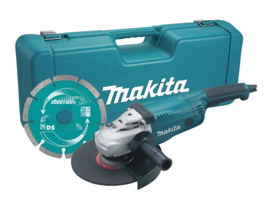 GA9020KD 230mm Angle Grinder with Case & Diamond Wheel 2000W 240V