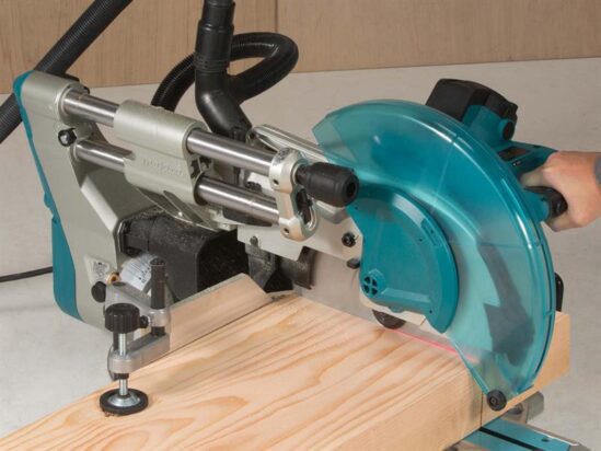 LS1219L 305mm Slide Compound Mitre Saw with Laser 1450W 110V