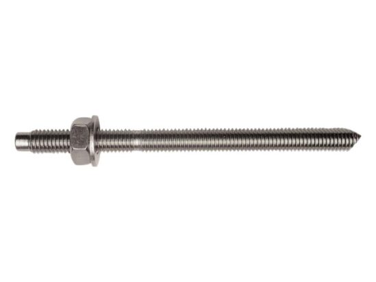 Zinc Plated Stud M8 x 110mm (10)