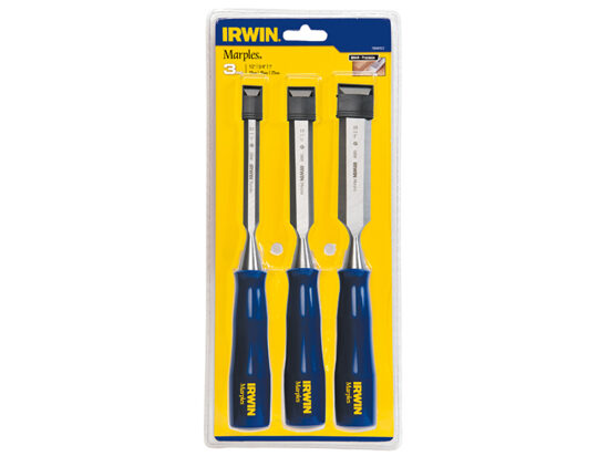 M444 Bevel Edge Chisel Blue Chip Handle Set, 3 Piece - Image 2