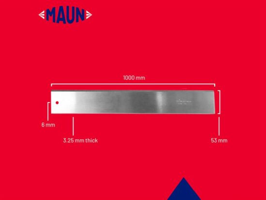 Steel Straight Edge Metric 1000mm - Image 5