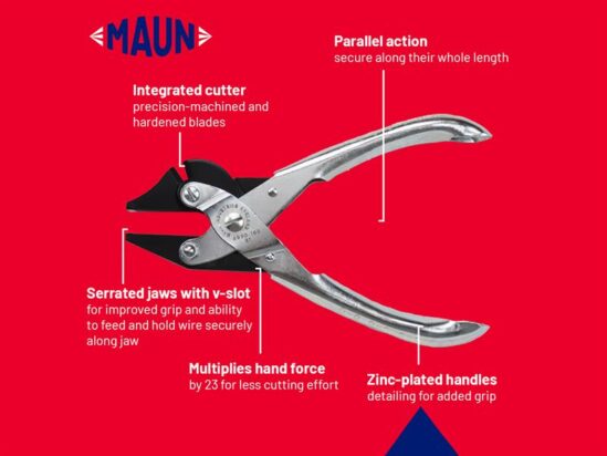 Side Cutter Parallel Pliers 160mm - Image 2