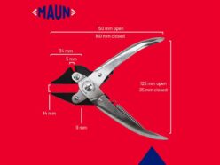 Side Cutter Parallel Pliers with Return Spring 160mm