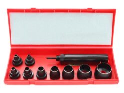 Metric Wad Punch Kit, 9 Piece