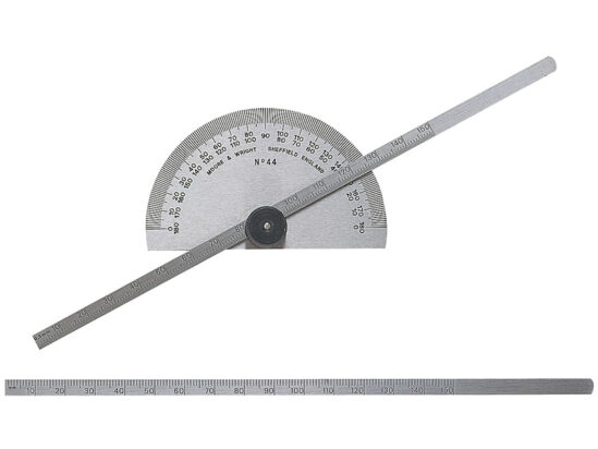 Protractor Type Depth Gauge Metric/Imperial 0-6in