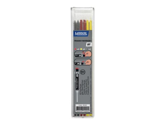 TRADES-MARKER® DRY Assorted Refills (Pack 6)