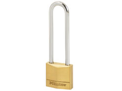 Solid Brass 30mm Padlock 4-Pin – 64mm Shackle