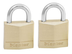 Solid Brass 30mm Padlock 4-Pin – Keyed Alike x 2