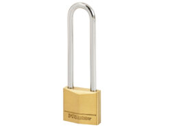 Solid Brass 50mm Padlock 5-Pin – 64mm Shackle