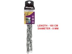 8016E Hardened Steel Chain 1m x 8mm