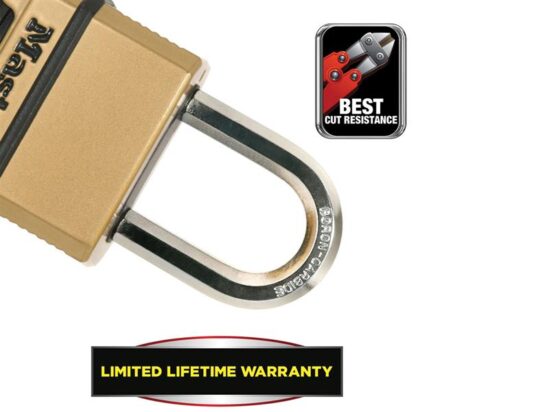 Excell™ 4-Digit Combination 50mm Padlock - 38mm Shackle - Image 4