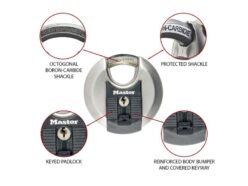 Excell™ Stainless Steel Discus 70mm Padlock