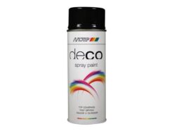 Deco Spray Paint High Gloss RAL 9005 Deep Black 400ml