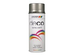 Deco Spray Paint High Gloss RAL 9006 White Aluminium 400ml