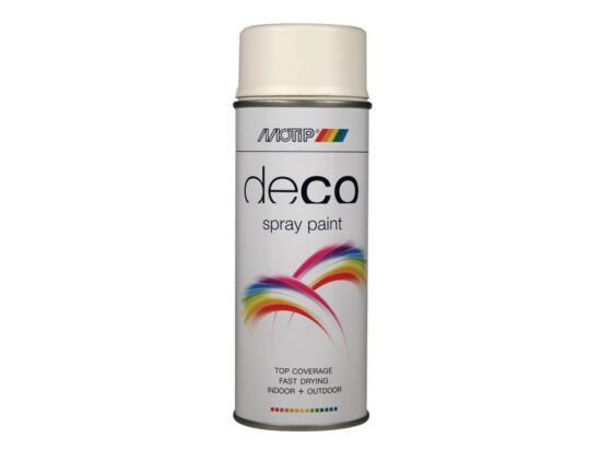 Deco Spray Paint Matt RAL 9010 White 400ml