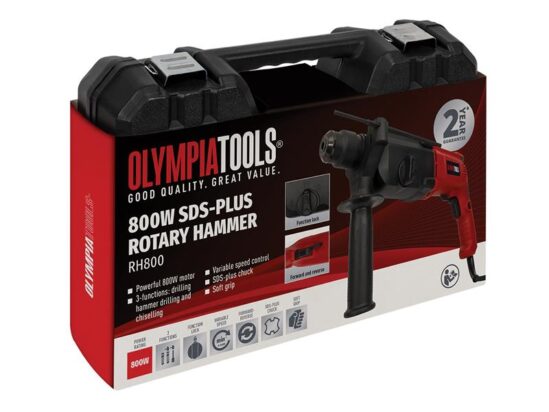 SDS Plus Rotary Hammer 800W 240V - Image 3