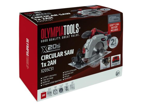 X20S™ Circular Saw 20V 1 x 2.0Ah Li-ion - Image 3