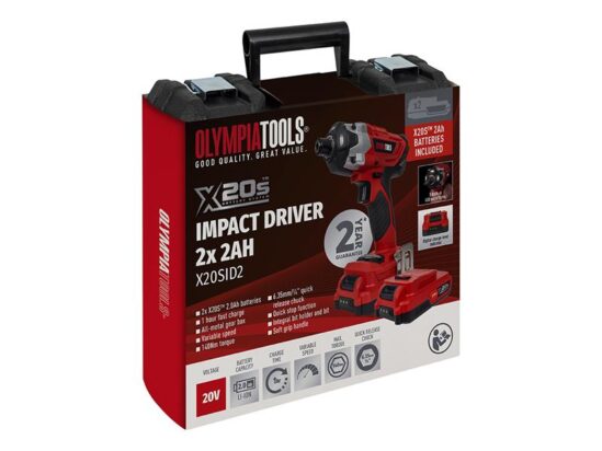 X20S™ Impact Driver 20V 2 x 2.0Ah Li-ion - Image 3