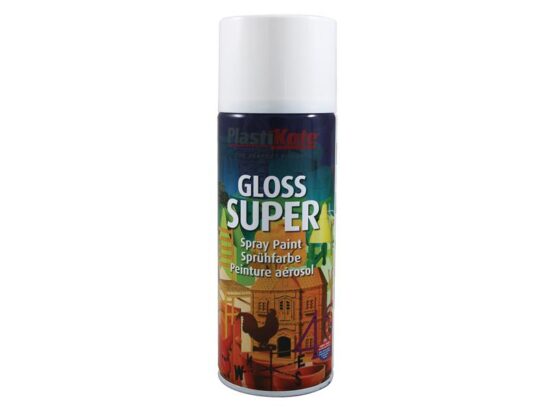 Gloss Super Spray White RAL 9016 400ml