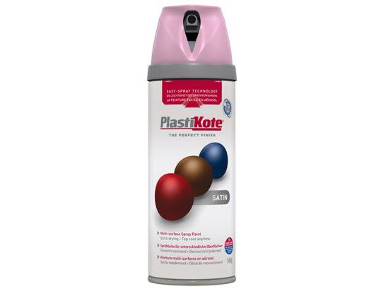 Twist & Spray Satin Cameo Pink 400ml