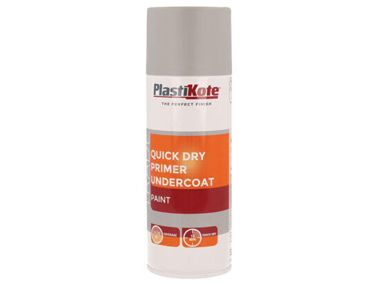 Trade Quick Dry Primer Spray Grey 400ml