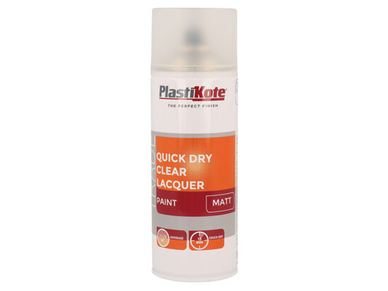 Trade Quick Dry Clear Lacquer Spray Matt 400ml