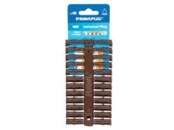 Brown UNO® Plugs 7 x 30mm (Card 48)