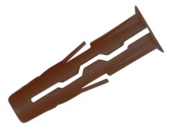 Brown UNO® Plugs 7 x 30mm (Pack 1000)