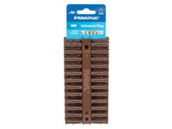 Brown UNO® Plugs 7 x 30mm (Card 96)