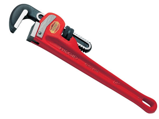 Heavy-Duty Straight Pipe Wrench 350mm (14in)