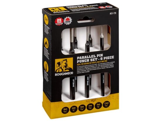 Parallel Pin Punch Set 6 Piece