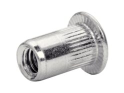 Steel Rivet Nuts M4 (Pack 20 + Free Drill Bit)